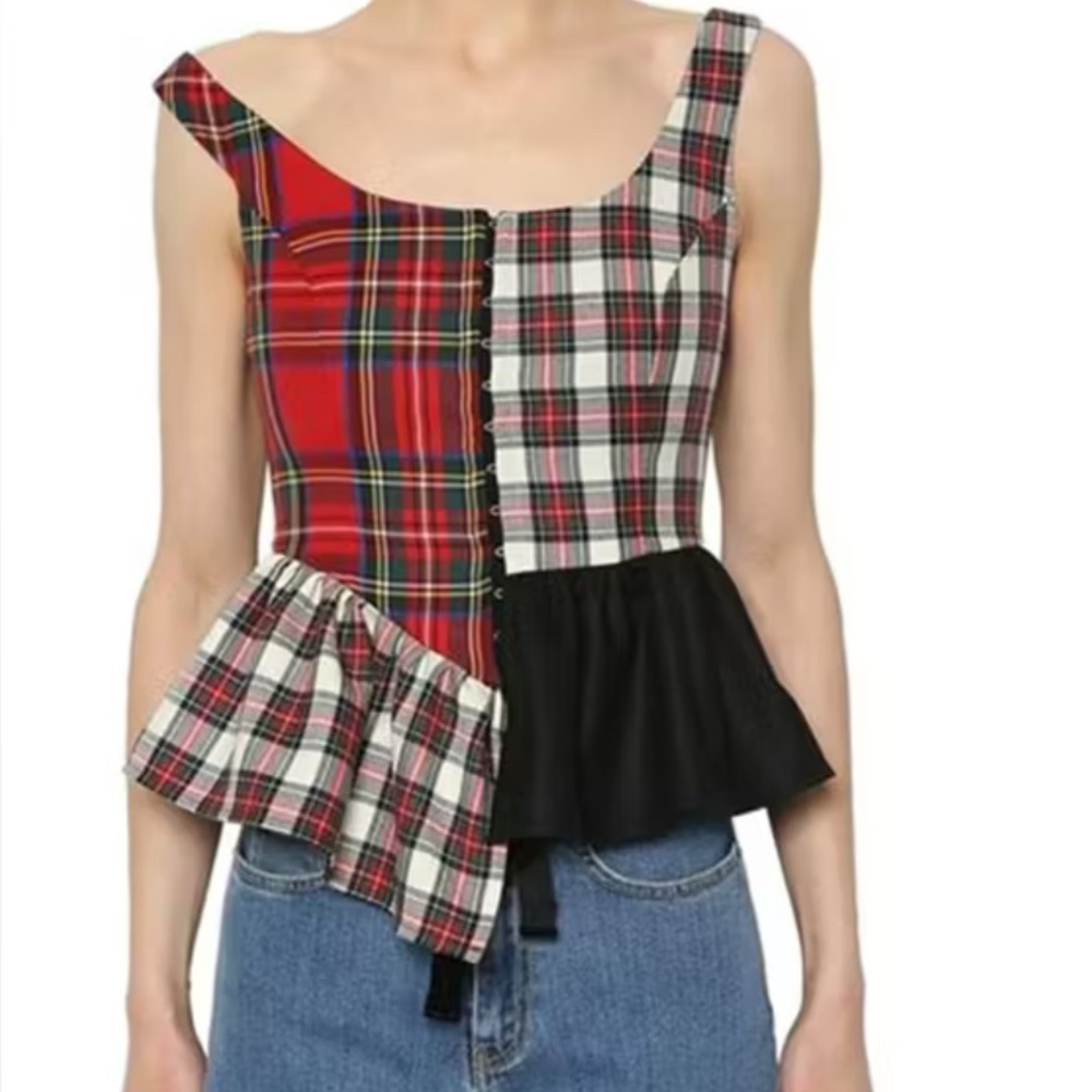 Isa Arfen Asymmetrical Blouse